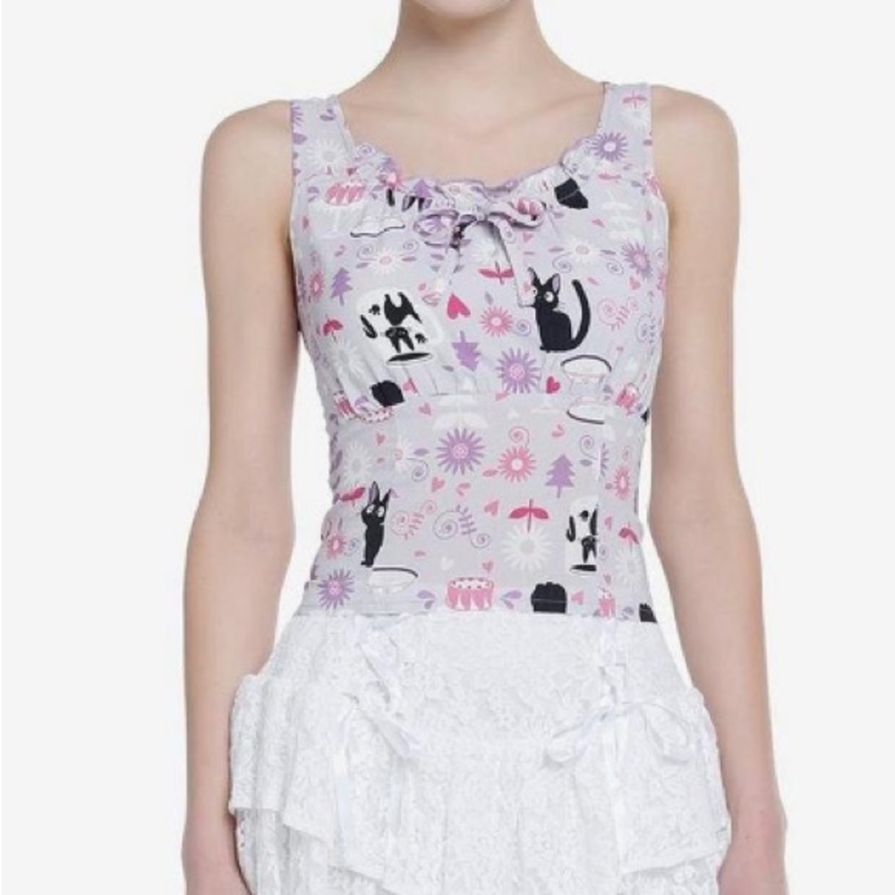 Studio Ghibli Kiki’s‎ Delivery Service Jiji Bustier Tank Top Hot Topic